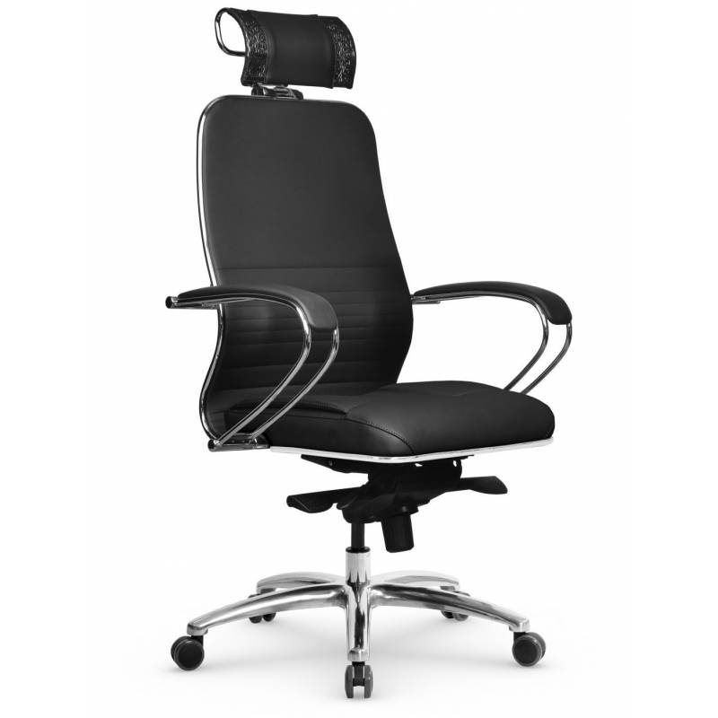 Кресло Samurai KL-2.04 (черная кожа) главное фото