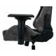 Кресло игровое геймерское Бюрократ VIKING 7 KNIGHT B FABRIC черный текстиль/эко.кожа крестовина металл. Фото товара с разных ракурсов.