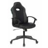 Кресло игровое Бюрократ VIKING-11/BLACK черный искусст.кожа/ткань